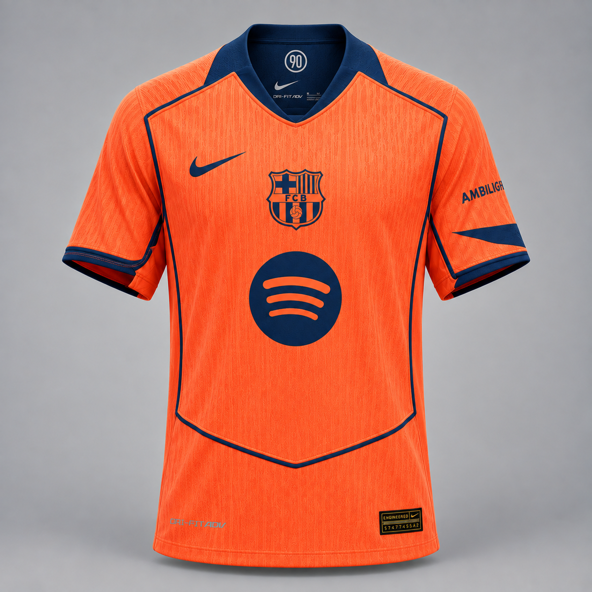 CAMISETA BARCELONA VERSION JUGADOR 2025
