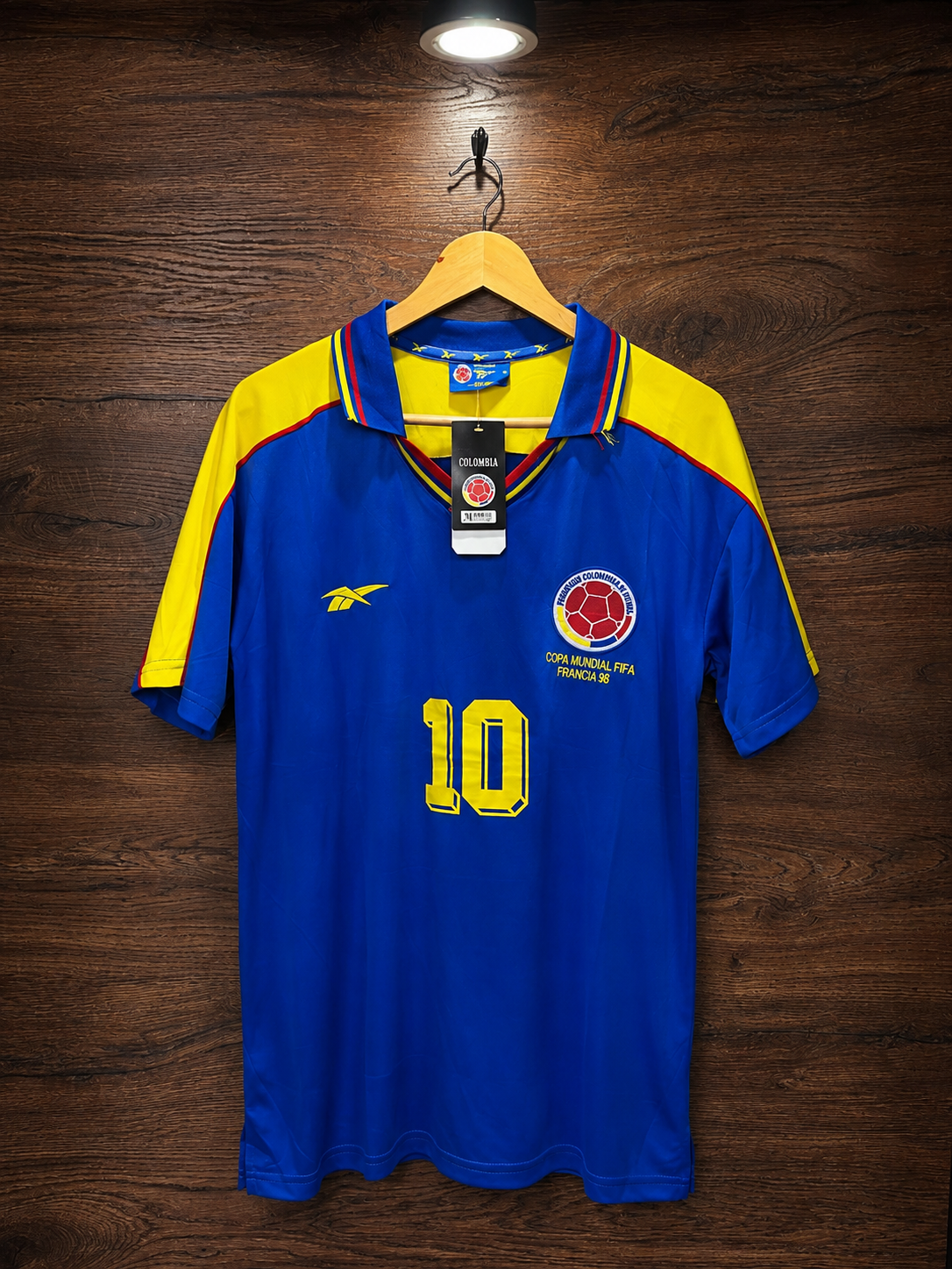 CAMISETA COLOMBIA RETRO 1998