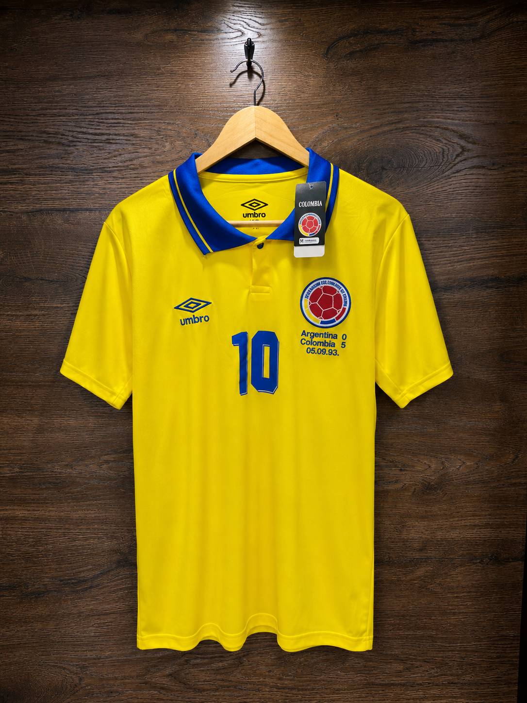 CAMISETA COLOMBIA RETRO 1993