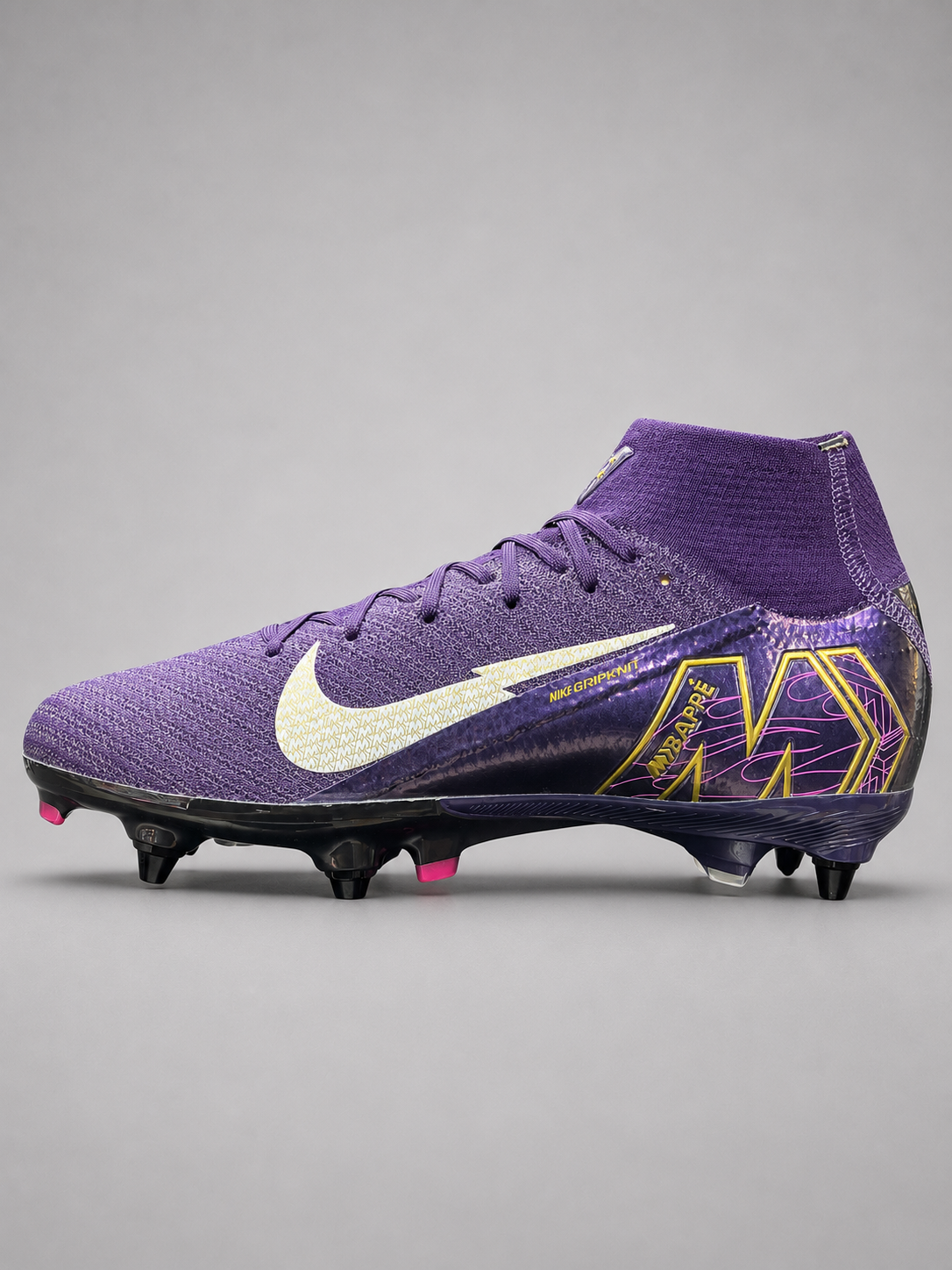 GUAYO MERCURIAL SUPERFLY 10 ELITE FG x KYLIAN MBAPPÉ TACHE DE ALUMINIO