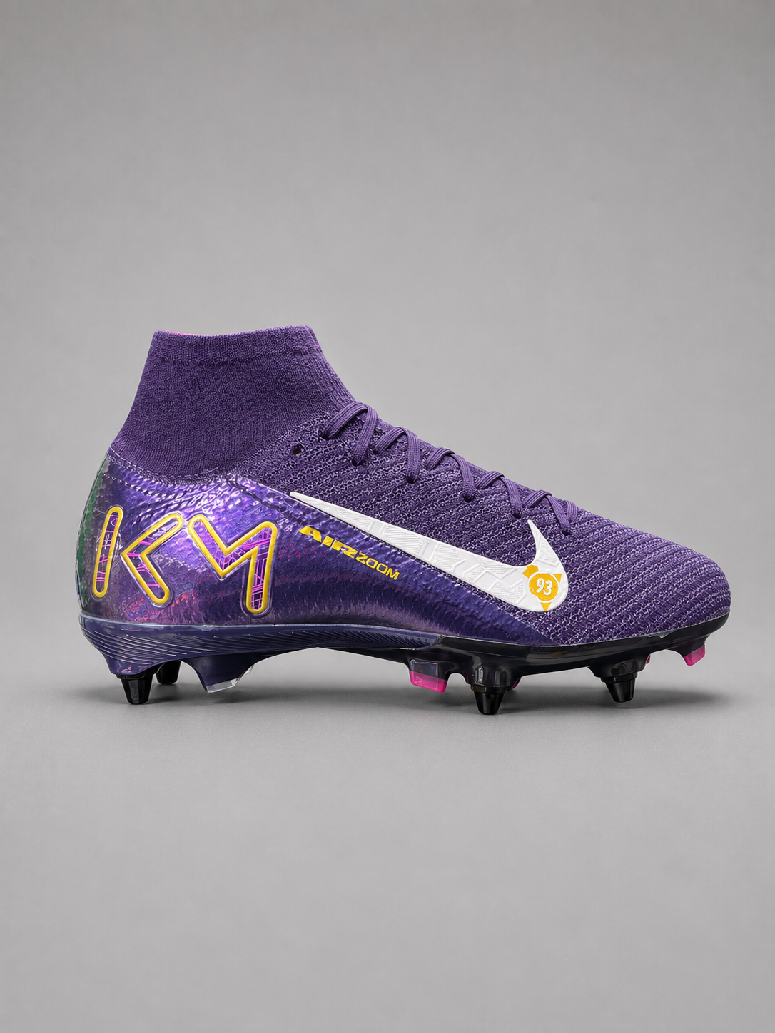 GUAYO MERCURIAL SUPERFLY 10 ELITE FG x KYLIAN MBAPPÉ TACHE DE ALUMINIO