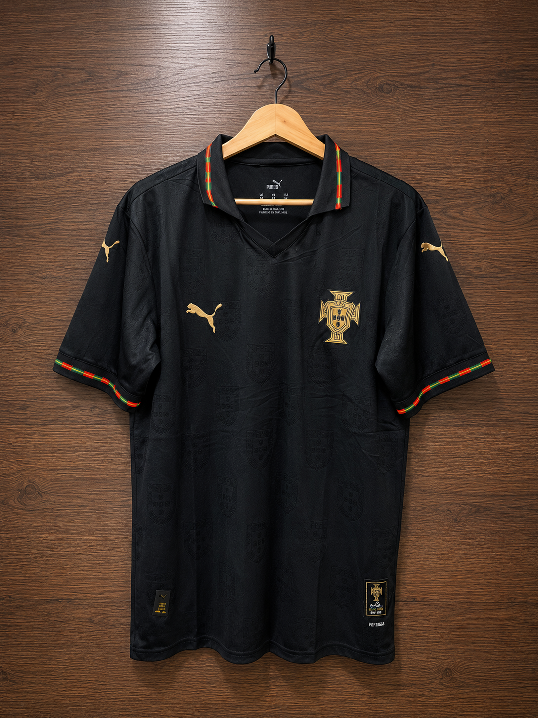 CAMISETA PORTUGAL PANTERA NEGRA VERSION JUGADOR 2026