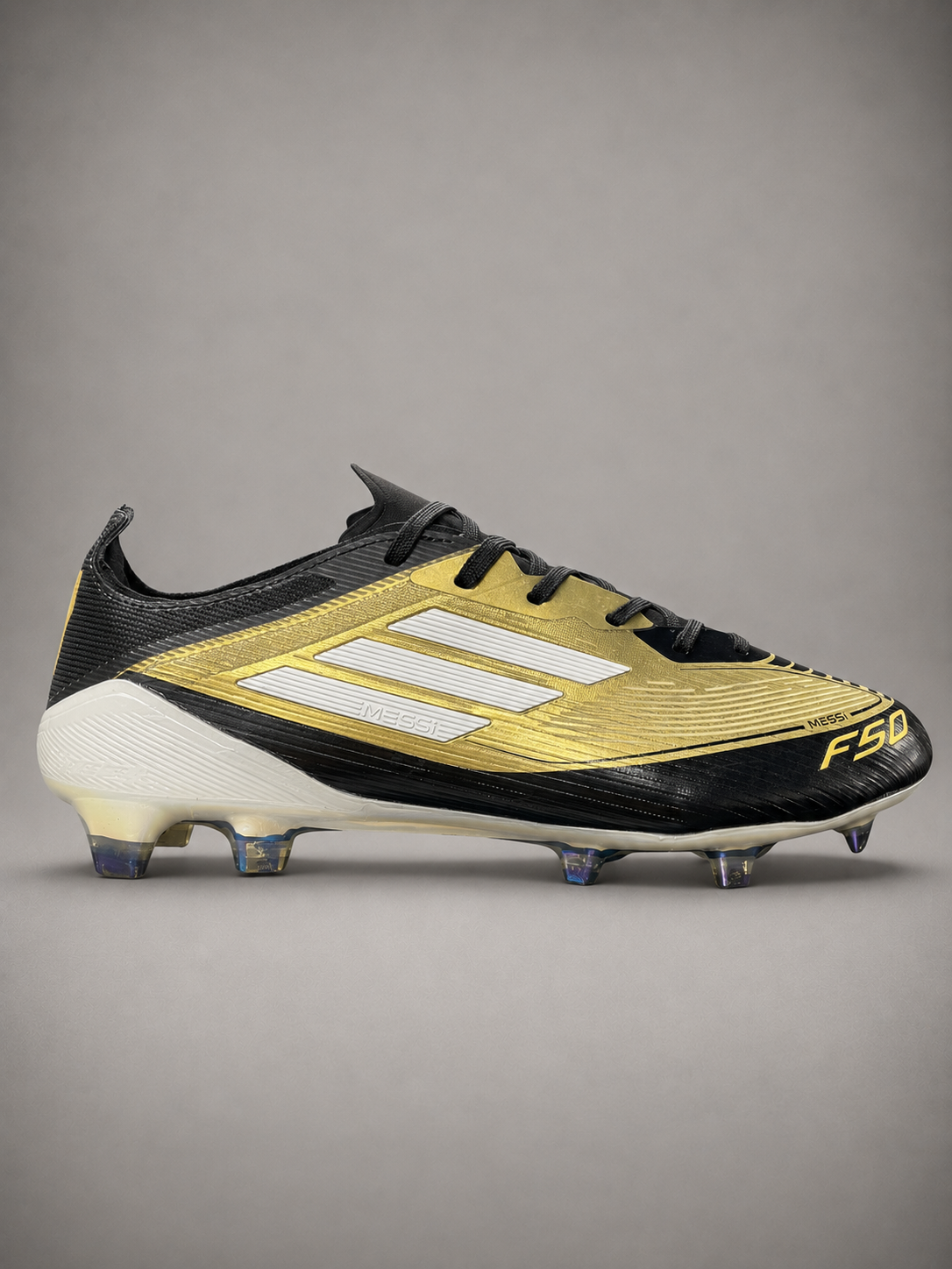 GUAYO F50 ELITE FG TRIUNFO DORADO x MESSI