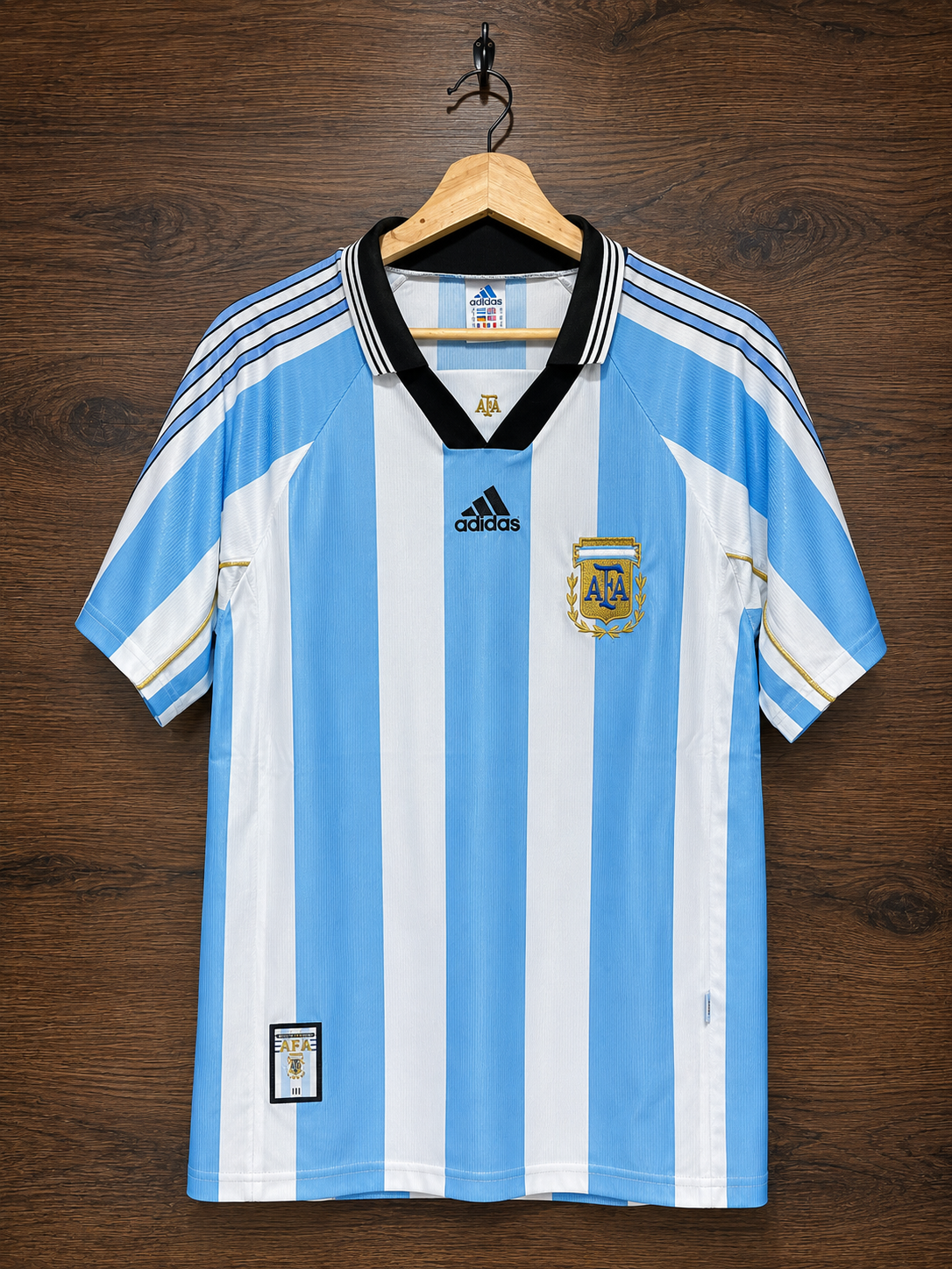 CAMISETA ARGENTINA RETRO VERSION JUGADOR