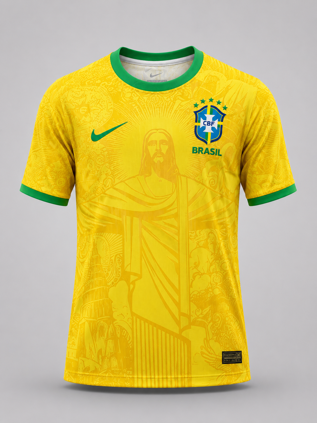 CAMISETA BRASIL VERSION JUGADOR