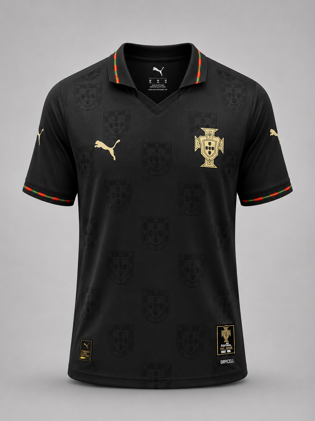 CAMISETA PORTUGAL PANTERA NEGRA VERSION JUGADOR 2026