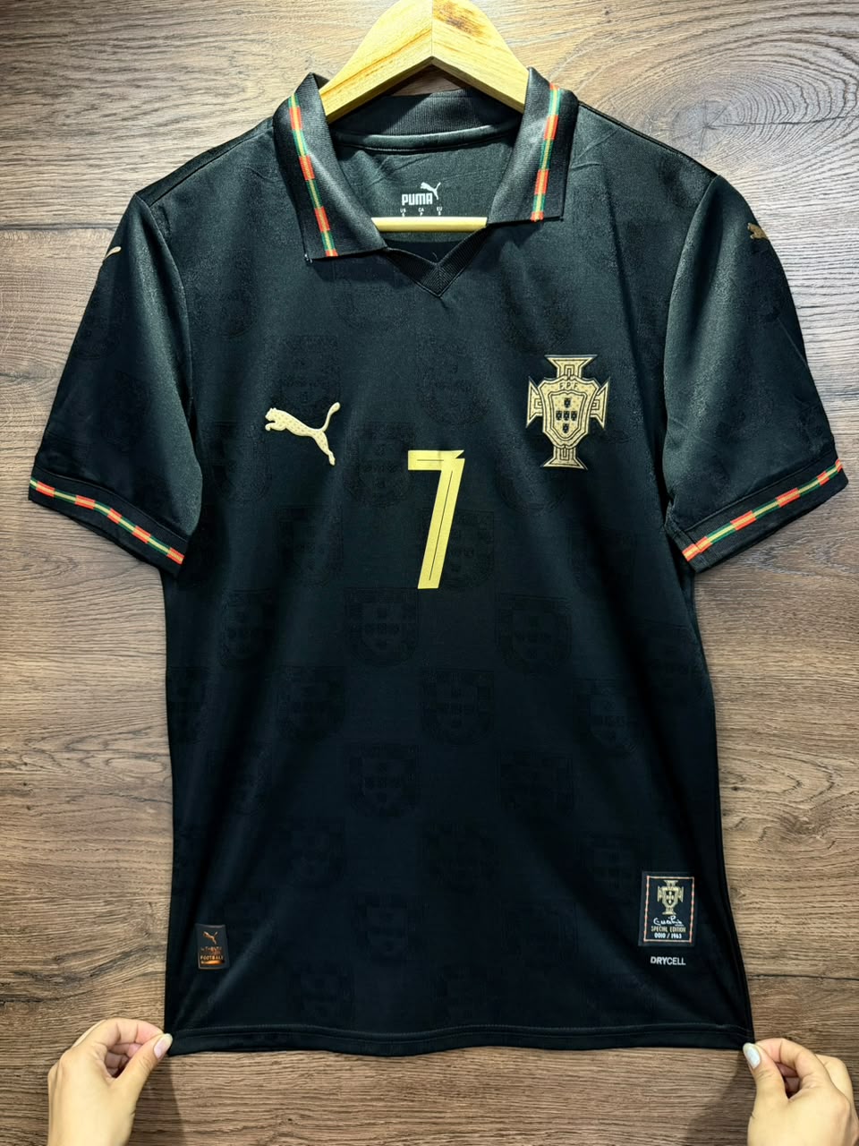 CAMISETA PORTUGAL PANTERA NEGRA VERSION JUGADOR 2026