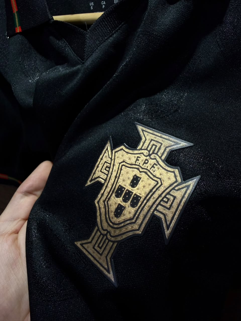CAMISETA PORTUGAL PANTERA NEGRA VERSION JUGADOR 2026